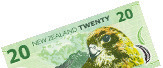 New Zealand dollars